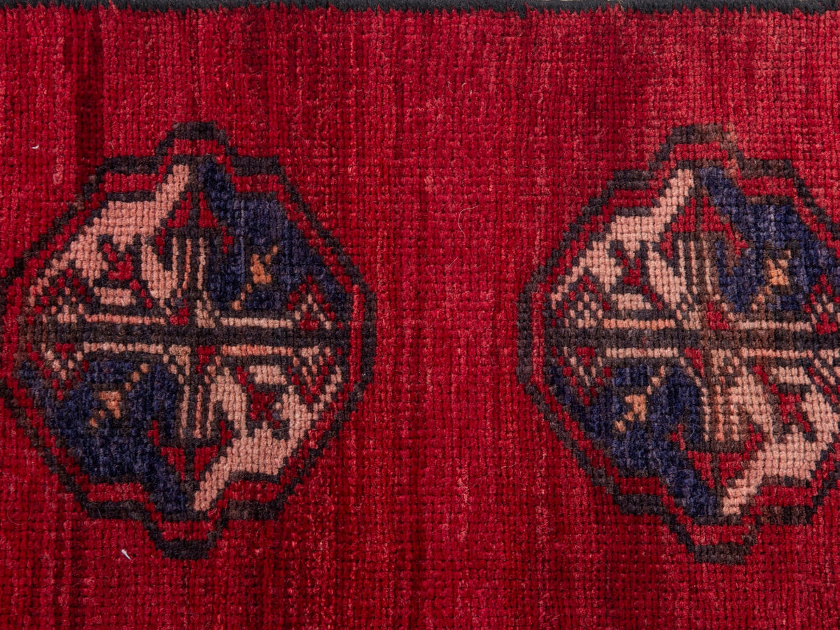 5539, Persian Torkaman Runner Rug