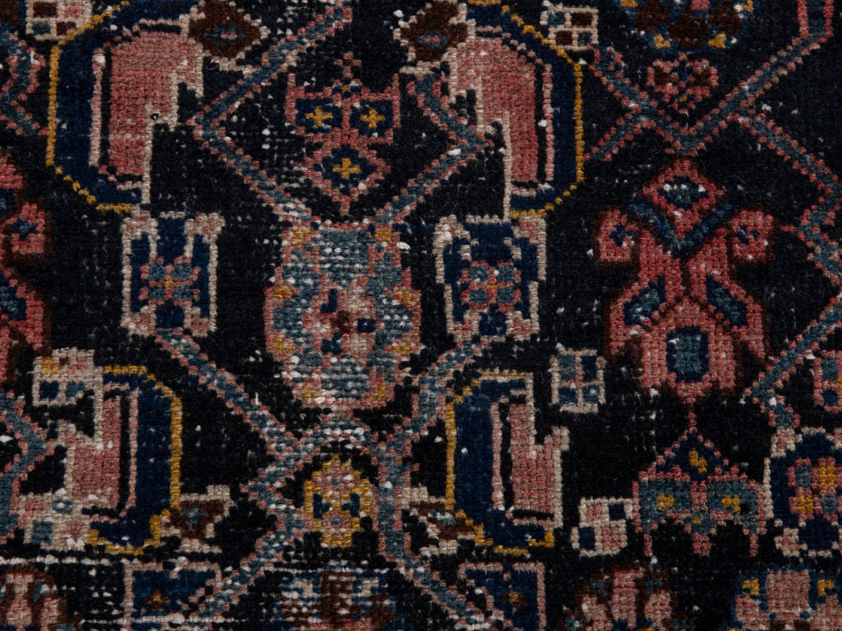 5550, Persian Hamadan Runner Rug