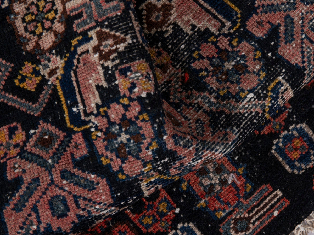 5550, Persian Hamadan Runner Rug