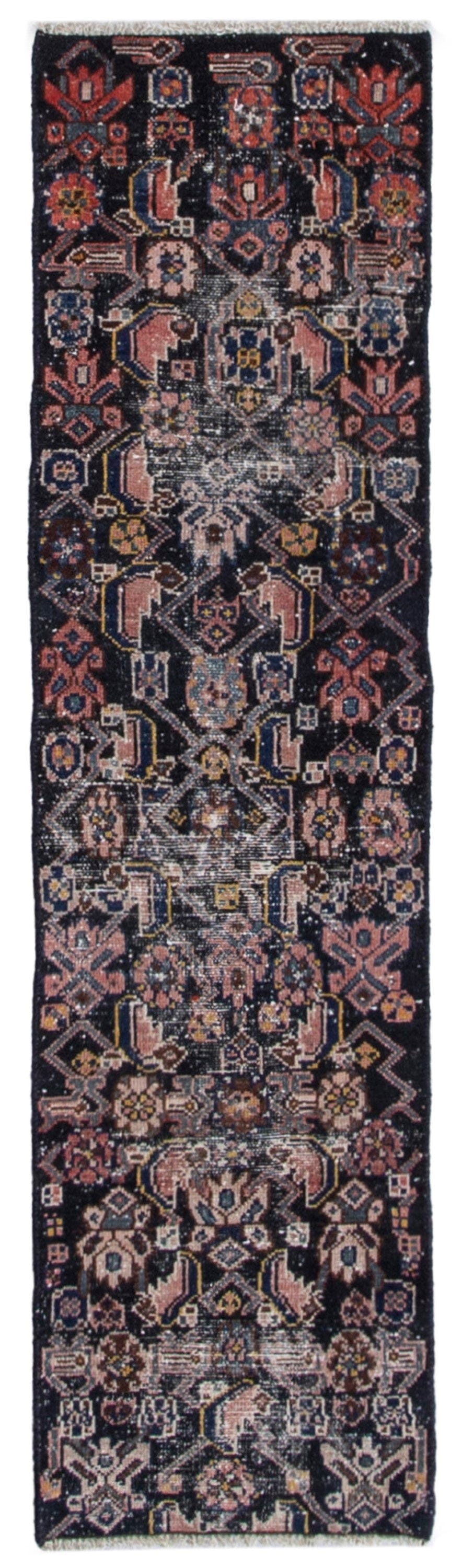 5550, Persian Hamadan Runner Rug