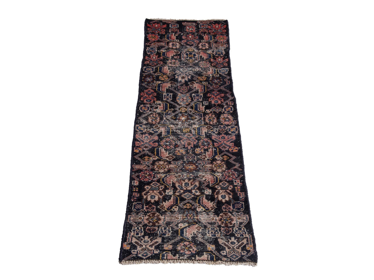 5550, Persian Hamadan Runner Rug