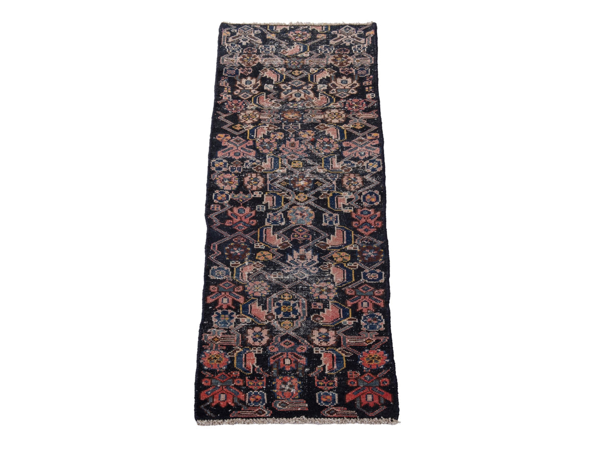 5550, Persian Hamadan Runner Rug