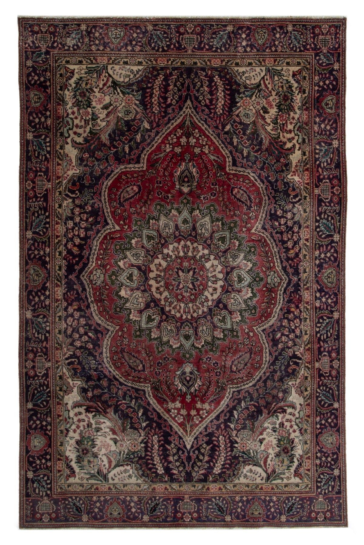 5557, Persian Tabriz Oversized Rug