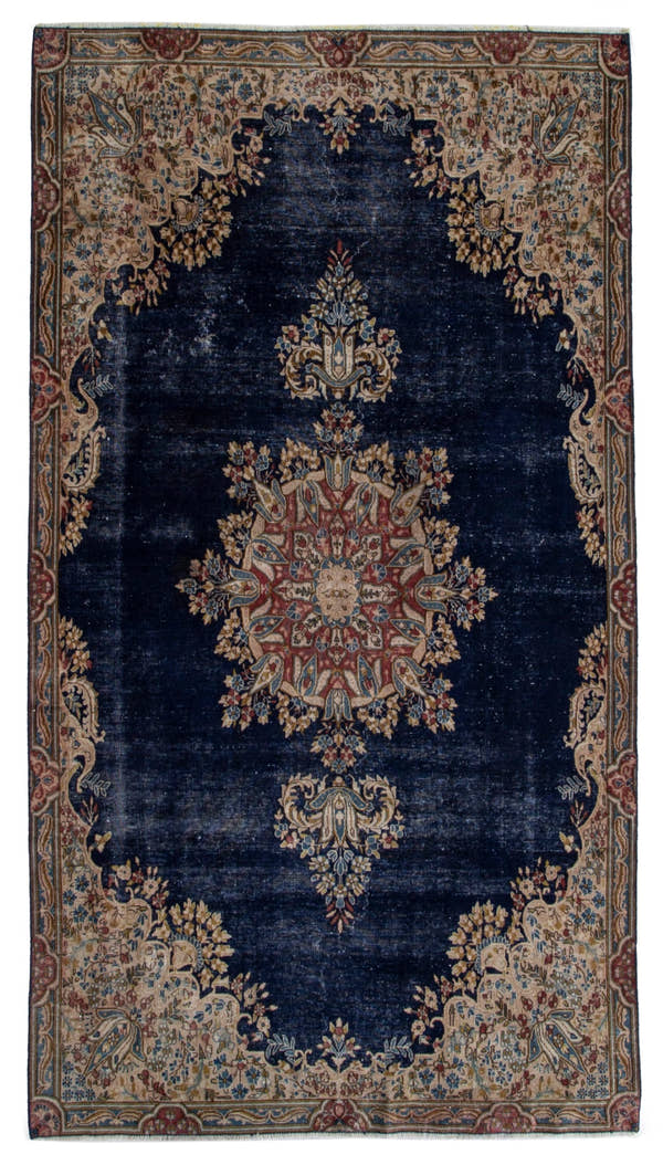 5561, Persian Kerman Area Rug