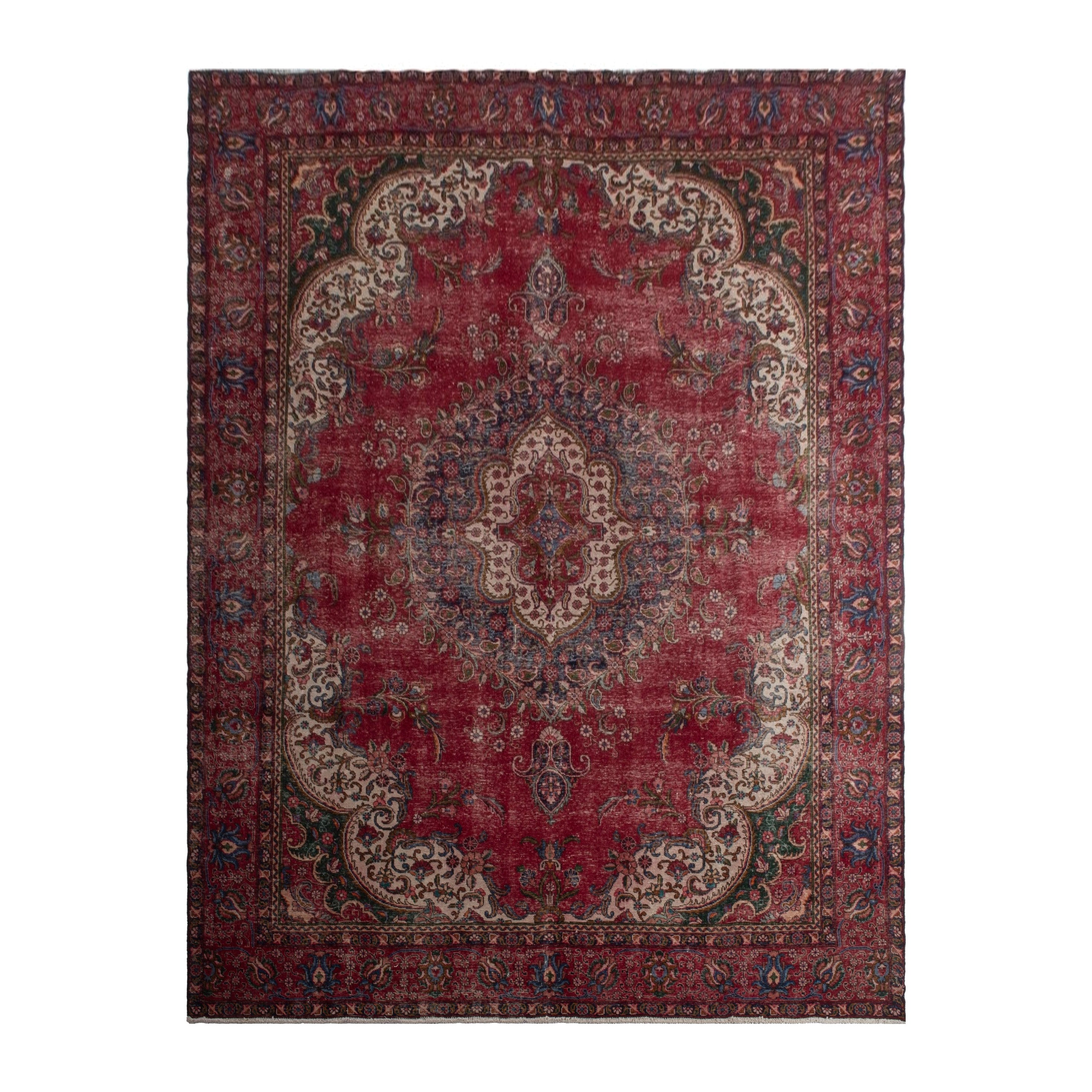 5576 - Persian Tabriz Oversized Rug 9'8" x 12'10"