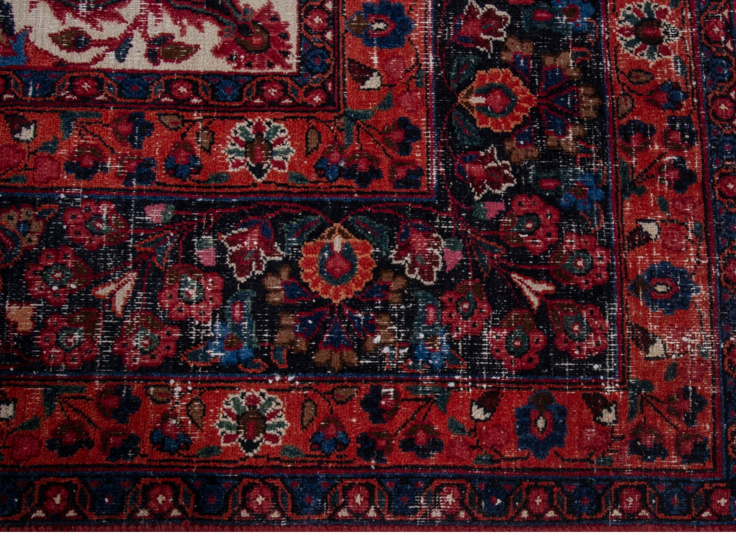 Persian Dorokhsh oversized rug in burgundy and deep red, view 5 of 21