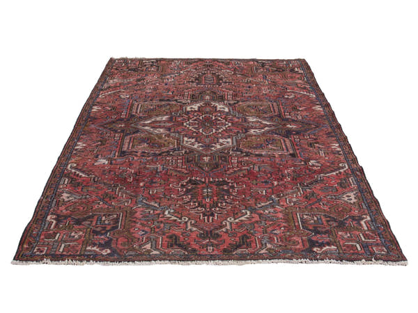 5595, Persian Heriz Area Rug