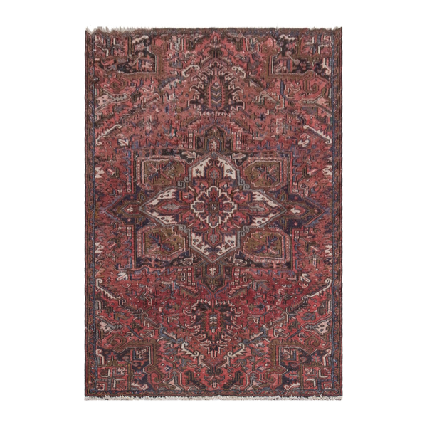 5595 - Persian Heriz Area Rug 6'3" x 9'