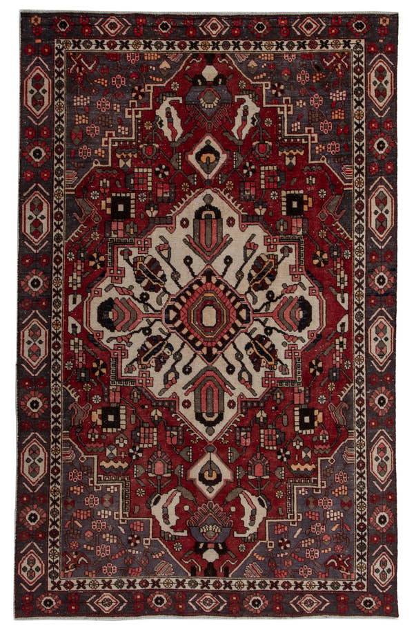 5611, Persian Bakhtiari Oversized Rug