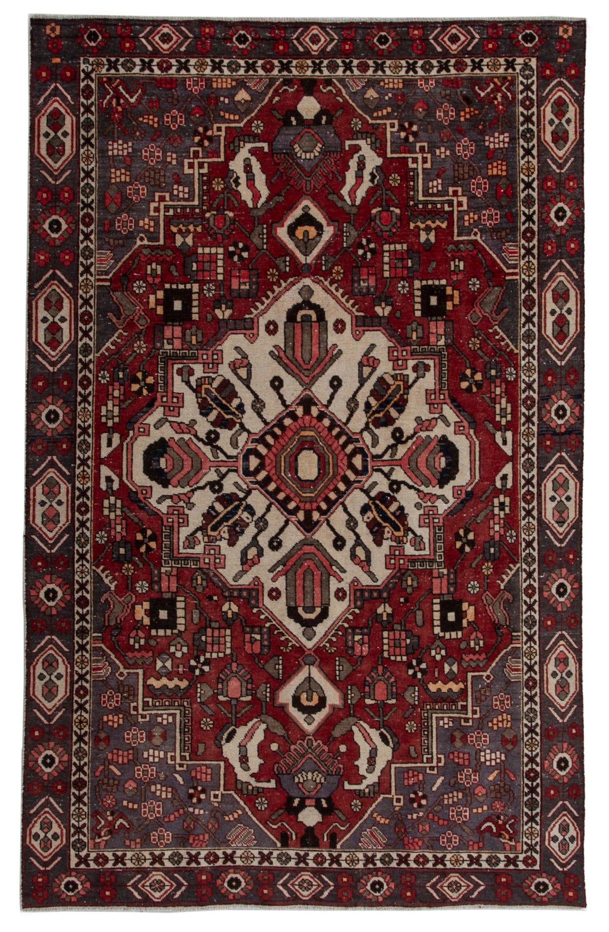 5611, Persian Bakhtiari Oversized Rug