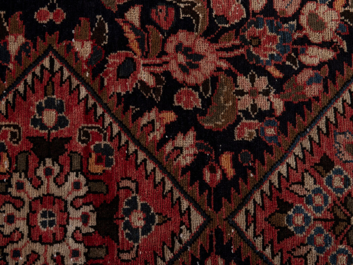 5624, Persian Hamadan Runner Rug