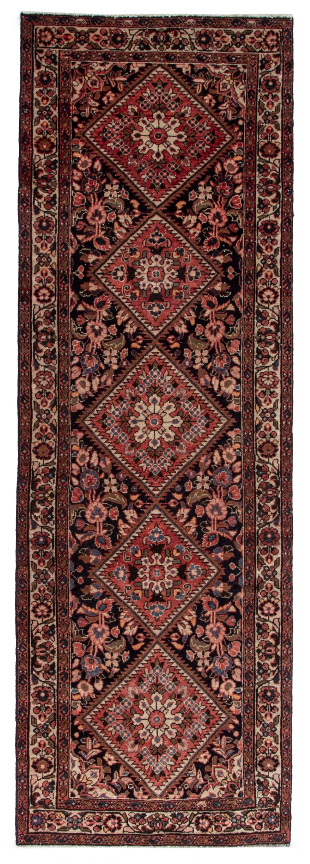 5624, Persian Hamadan Runner Rug