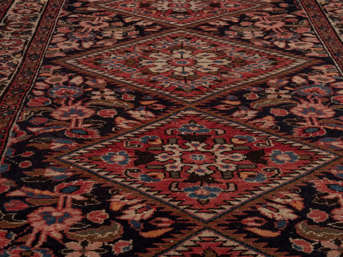5624, Persian Hamadan Runner Rug