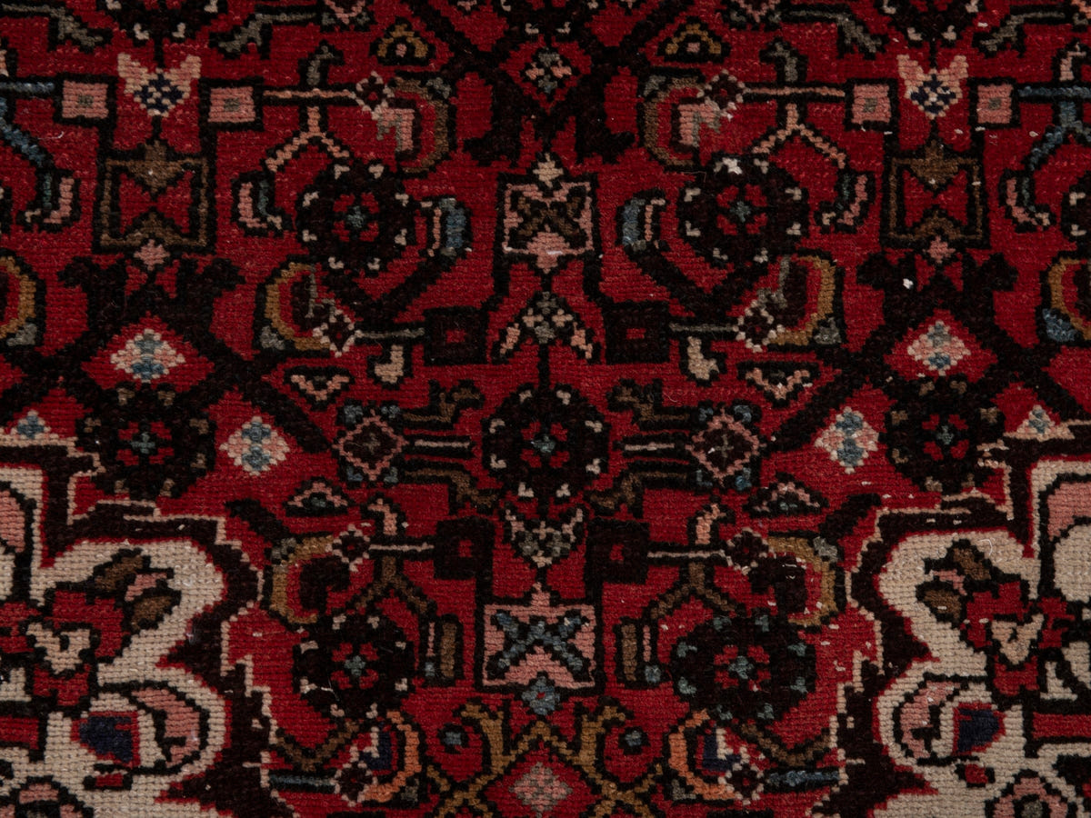 5635, Persian Hamadan Runner Rug