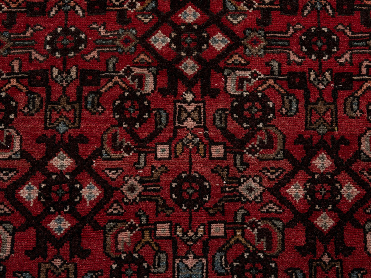 5635, Persian Hamadan Runner Rug