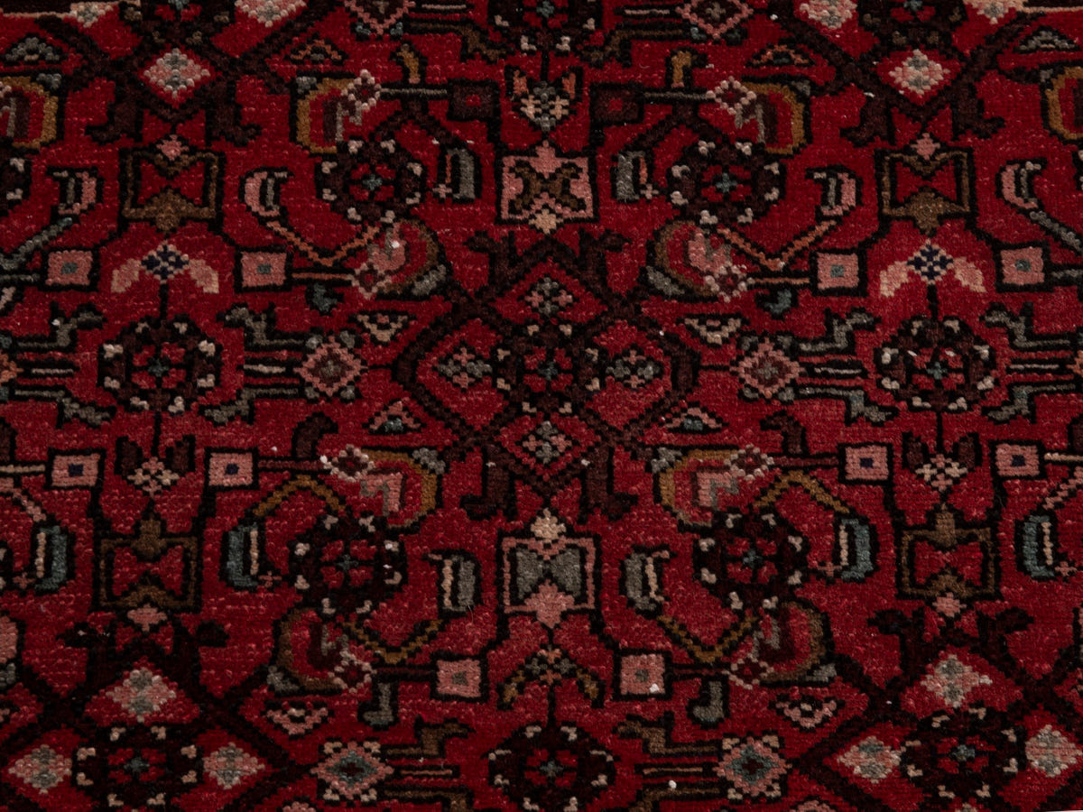 5635, Persian Hamadan Runner Rug