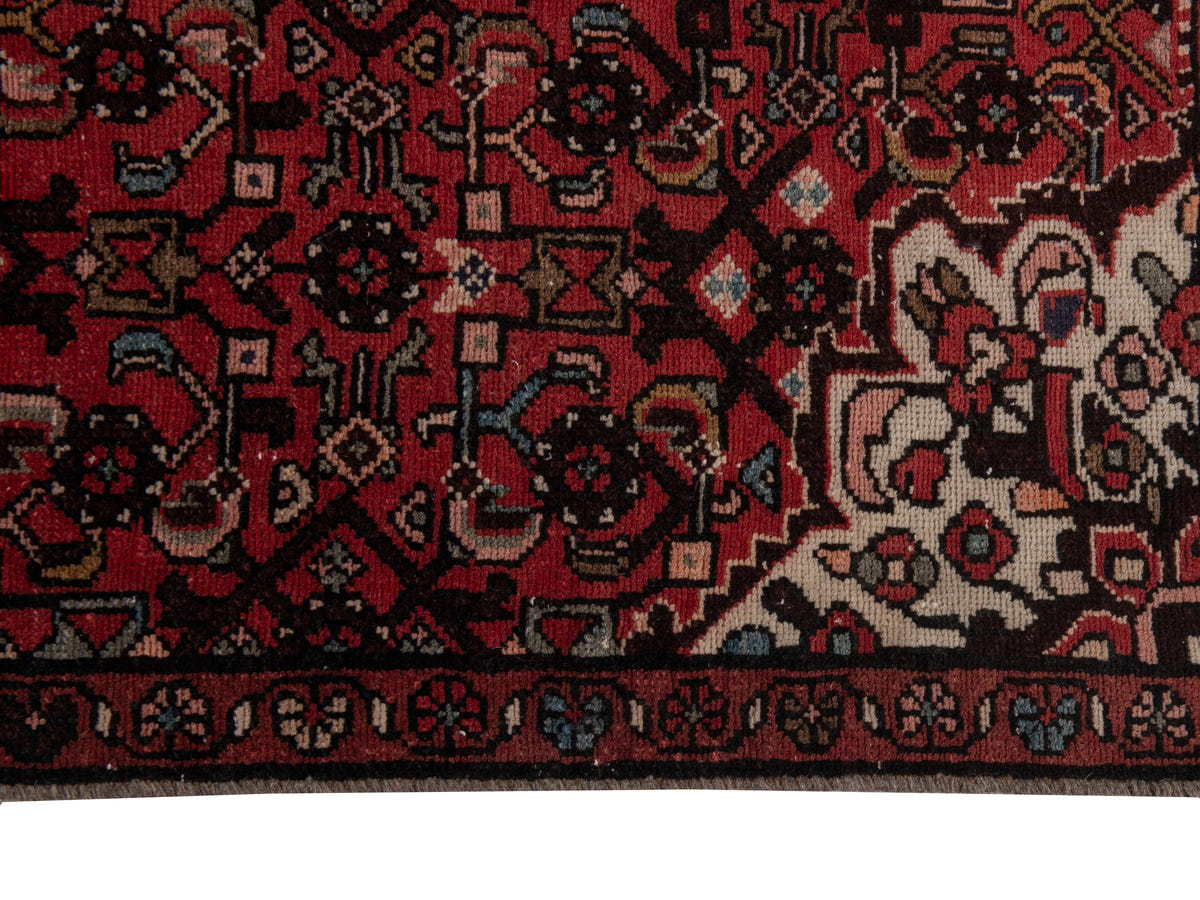 5635, Persian Hamadan Runner Rug