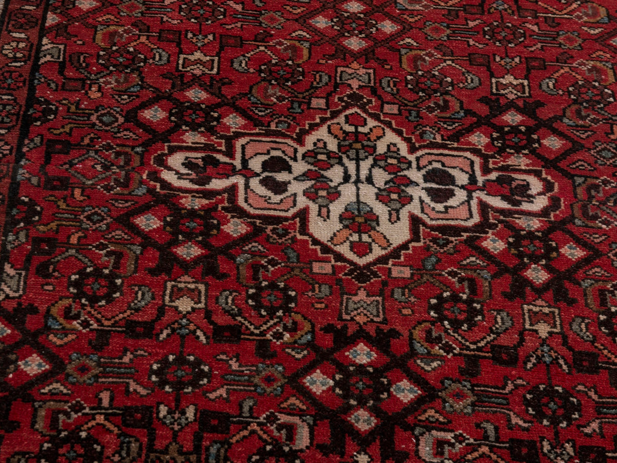 5635, Persian Hamadan Runner Rug