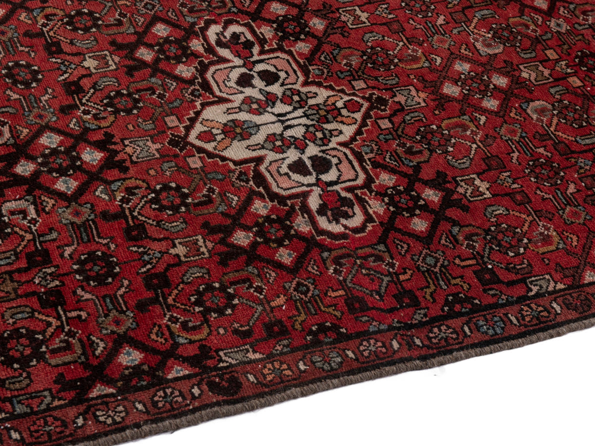 5635, Persian Hamadan Runner Rug