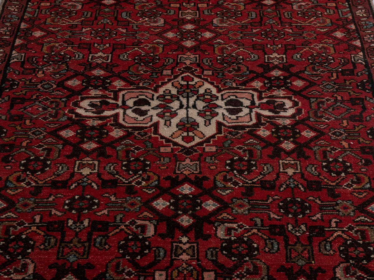 5635, Persian Hamadan Runner Rug