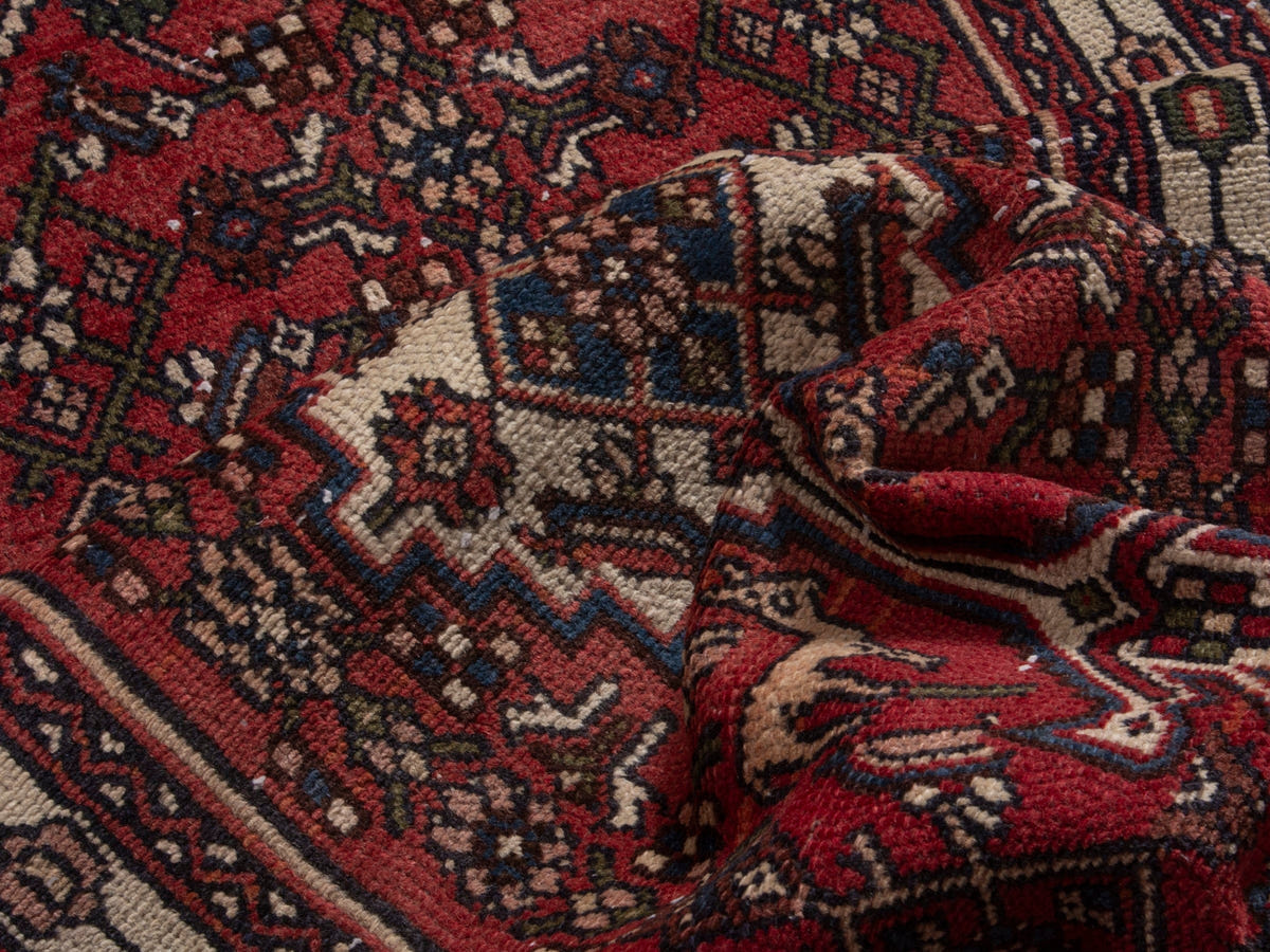 5657, Persian Hamadan Runner Rug