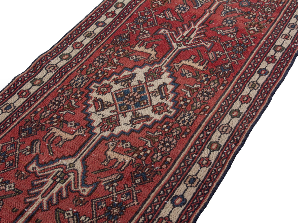 5657, Persian Hamadan Runner Rug