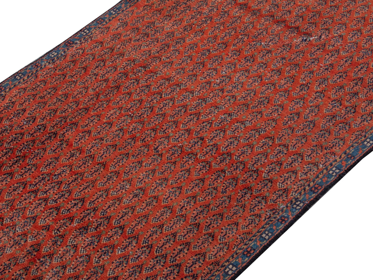 5658, Persian Botteh Runner Rug