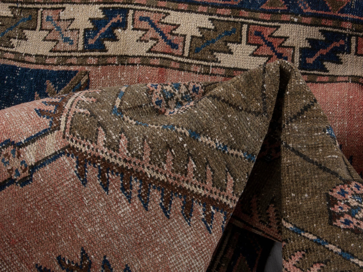 5659, Persian Bakhtiari Runner Rug