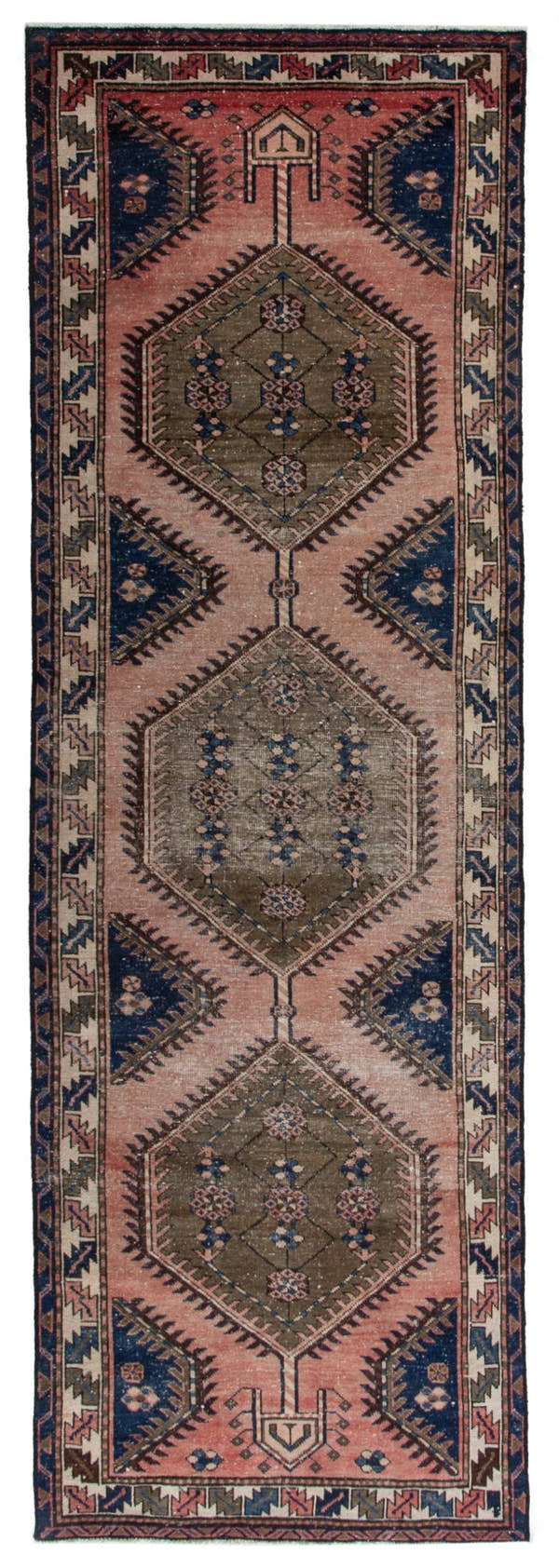 5659, Persian Bakhtiari Runner Rug