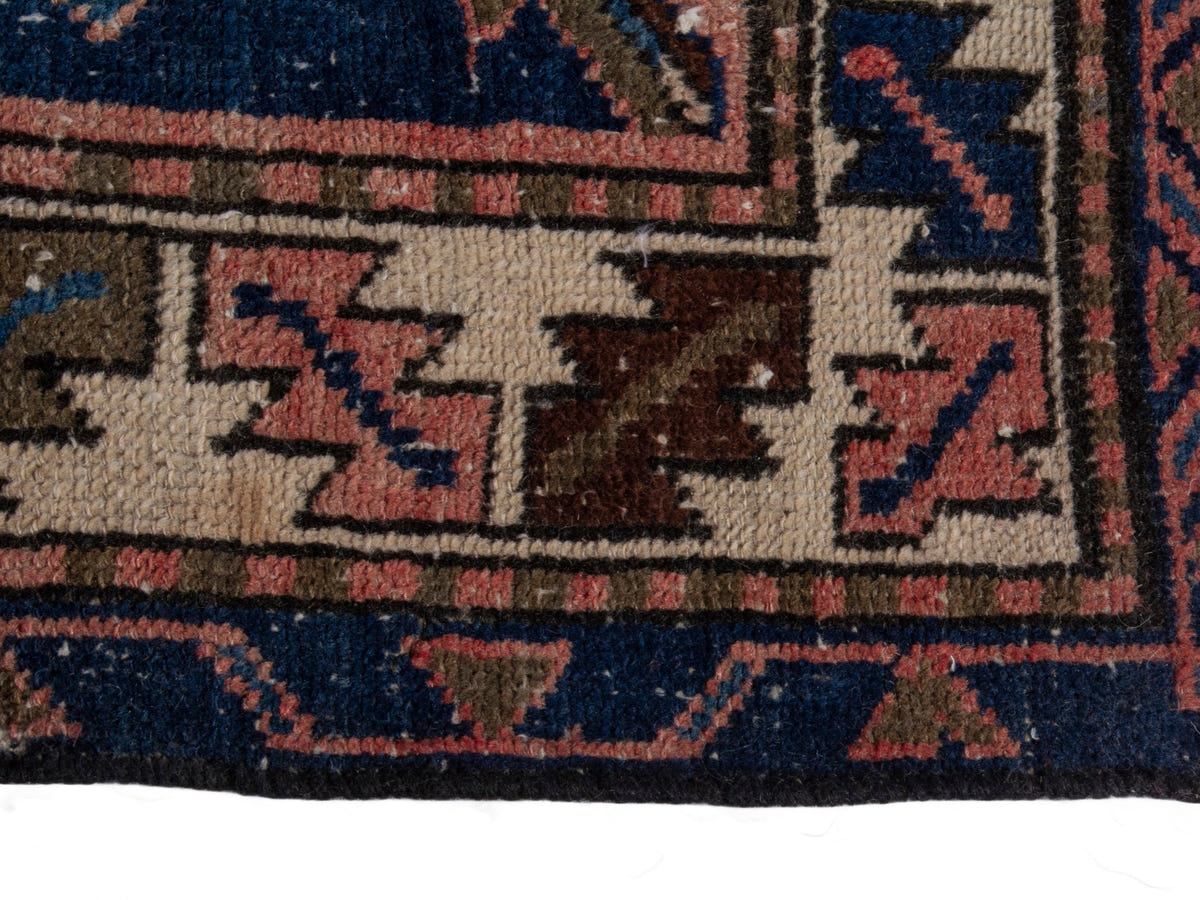 5659, Persian Bakhtiari Runner Rug