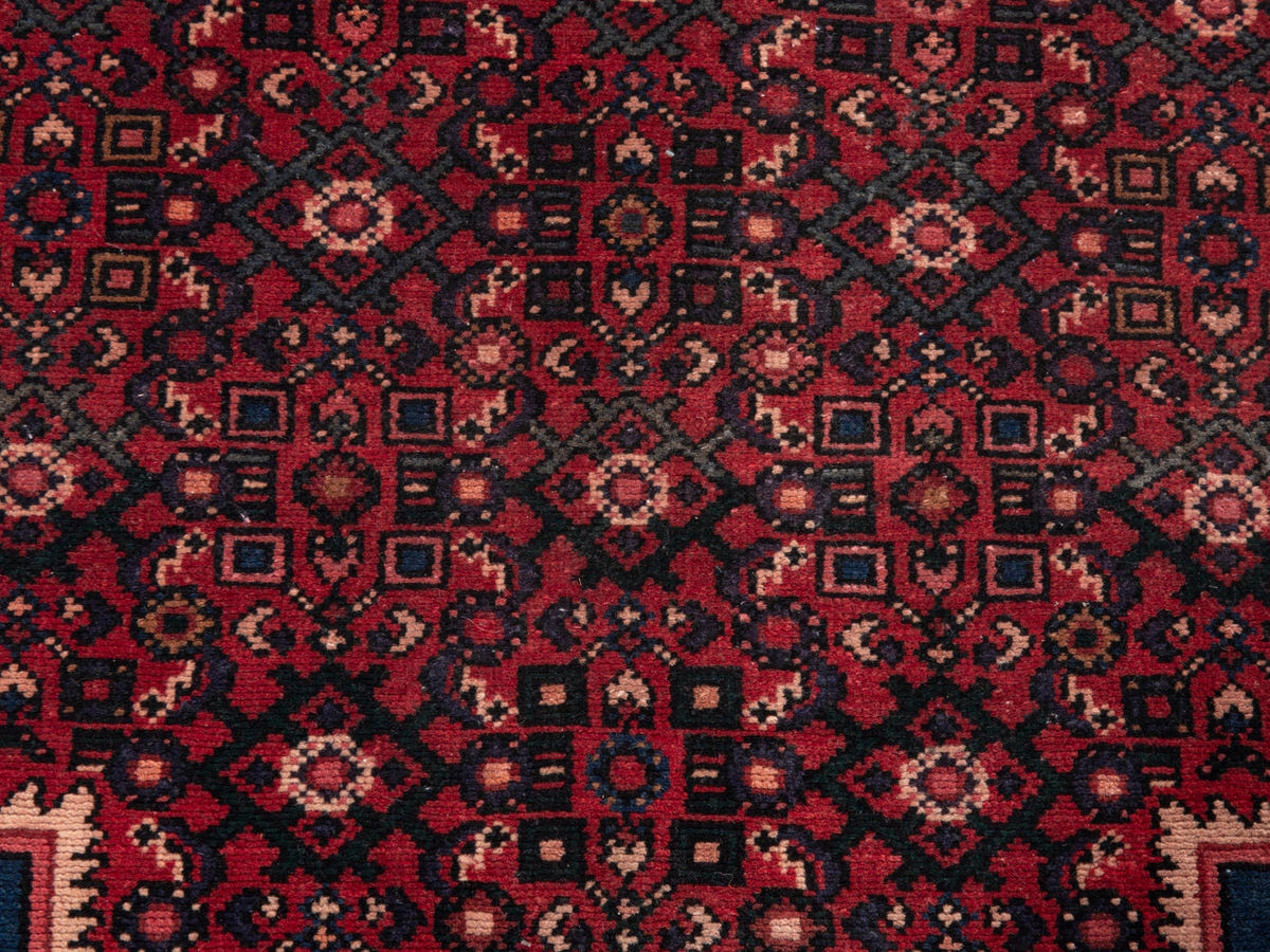 5660, Persian Hamadan Runner Rug