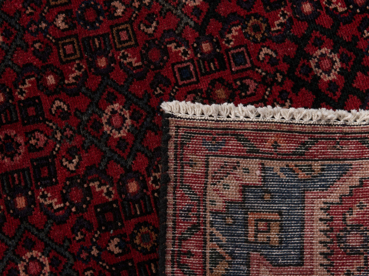 5660, Persian Hamadan Runner Rug