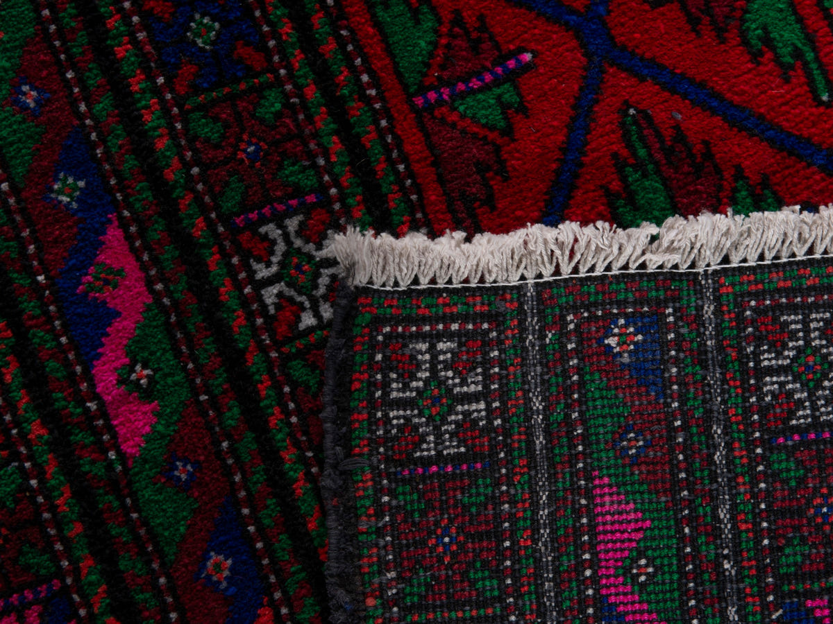 5667, Persian Baluch Runner Rug