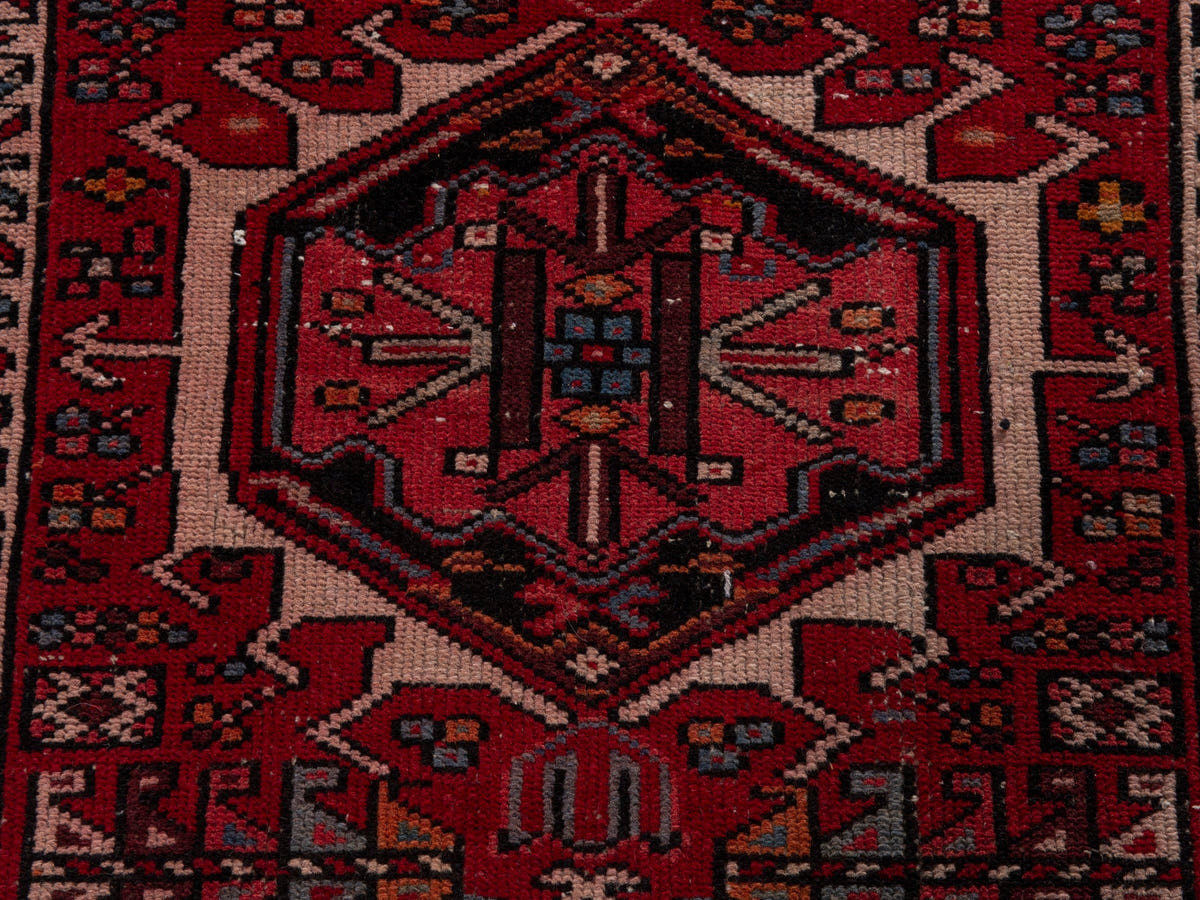 5672, Persian Gharajeh Runner Rug
