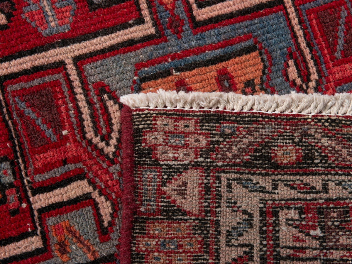 5672, Persian Gharajeh Runner Rug