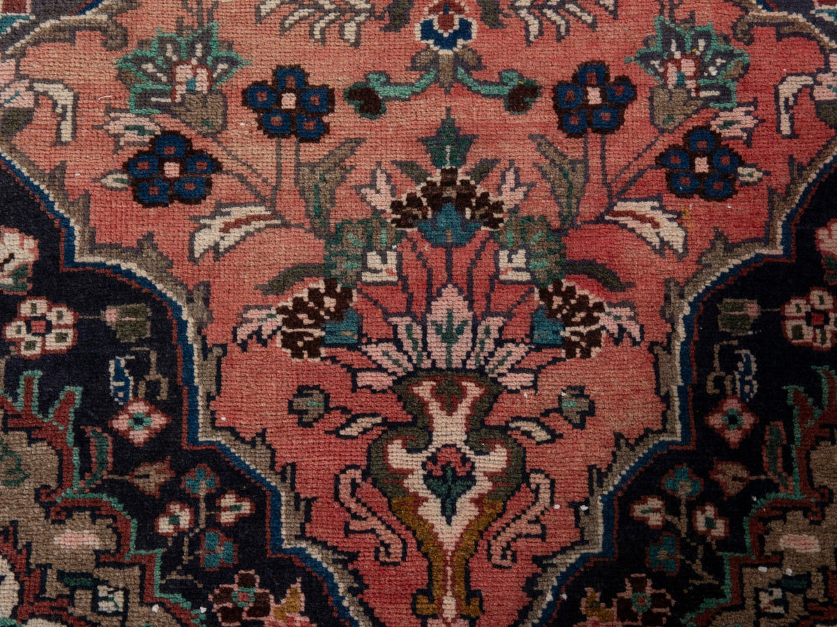 5674, Persian Hamadan Runner Rug