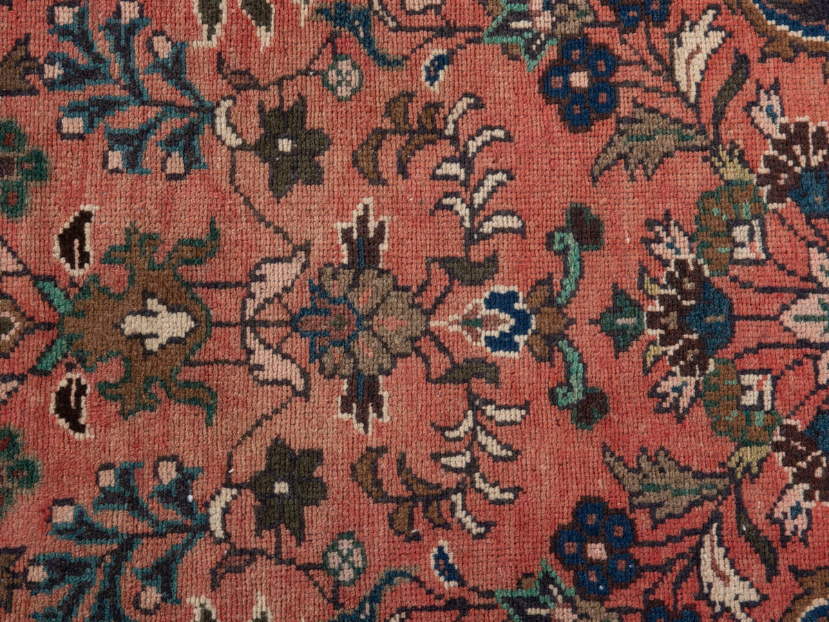 5674, Persian Hamadan Runner Rug