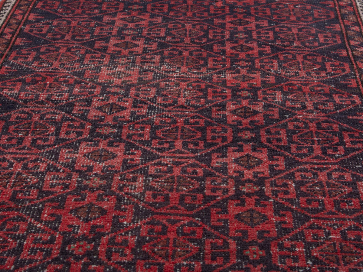 5690, Persian Baluch Runner Rug