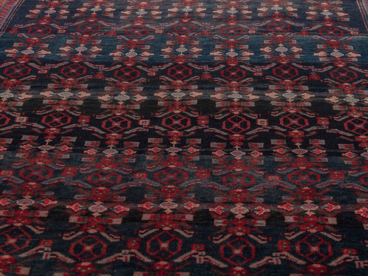 5705, Persian Sanandaj Runner Rug