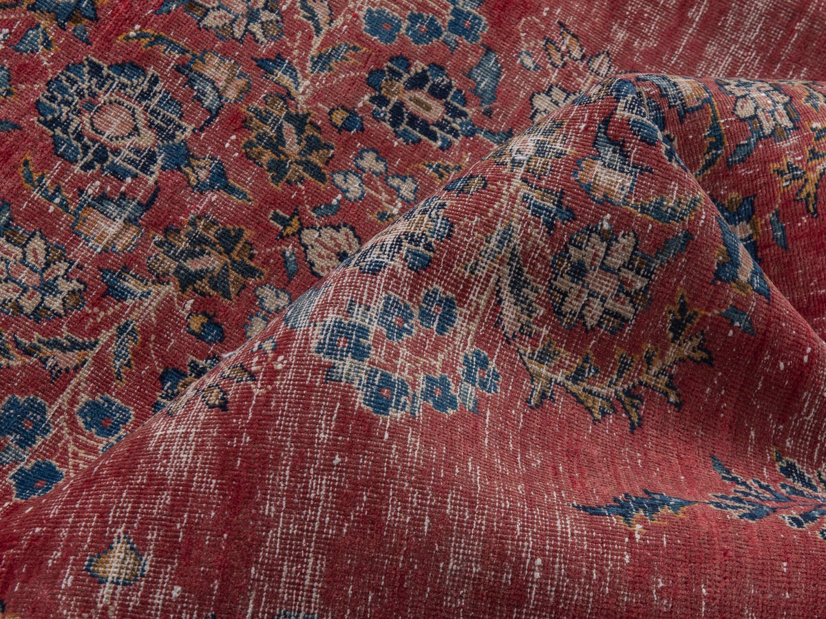 5708, Persian Kashan Area Rug