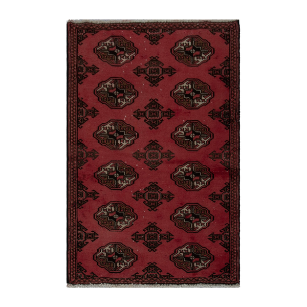 5724 - Persian Torkaman Accent Rug 2'9" x 4'3"
