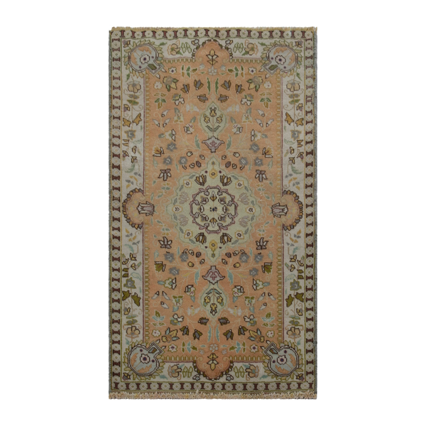 5732 - Persian Tabriz Accent Rug 2'4" x 4'1"