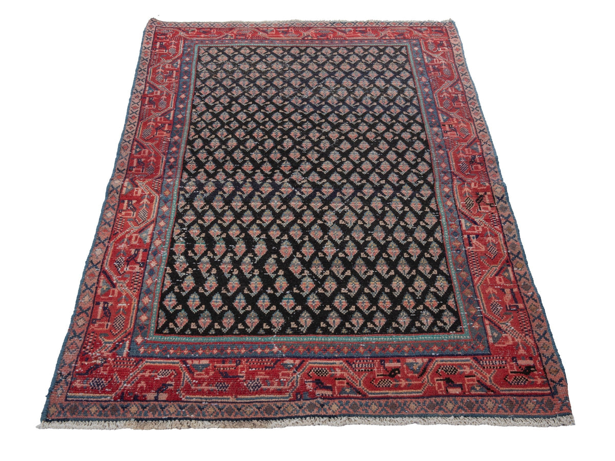 5737, Persian Botteh Area Rug