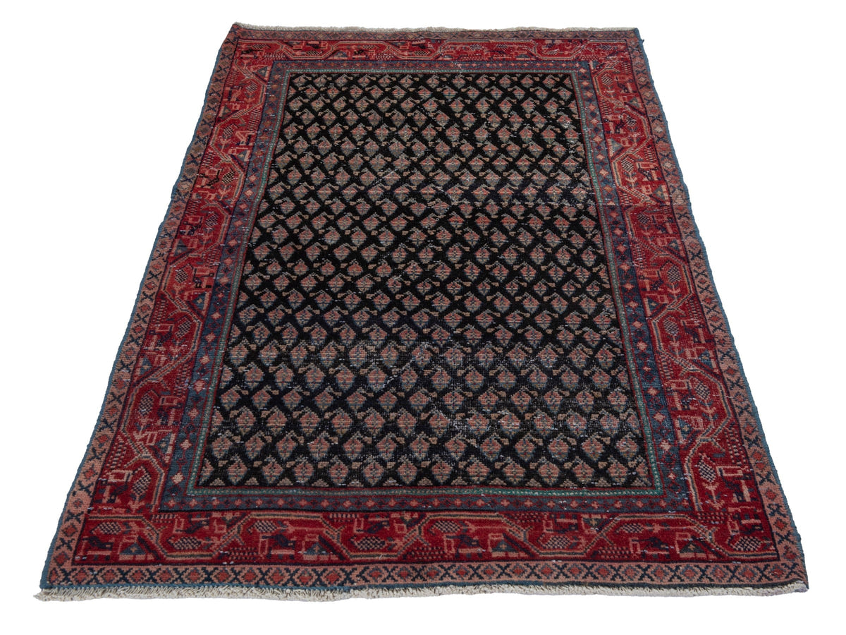 5737, Persian Botteh Area Rug