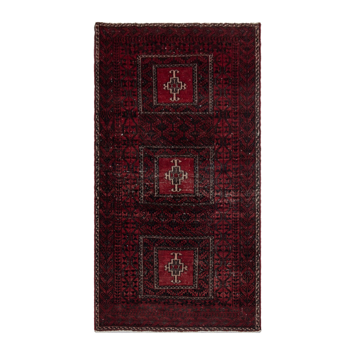 5742 - Persian Baluch Accent Rug 3'2" x 5'11"
