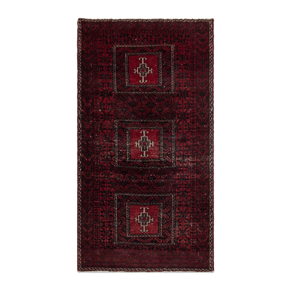 5742 - Persian Baluch Accent Rug 3'2" x 5'11"