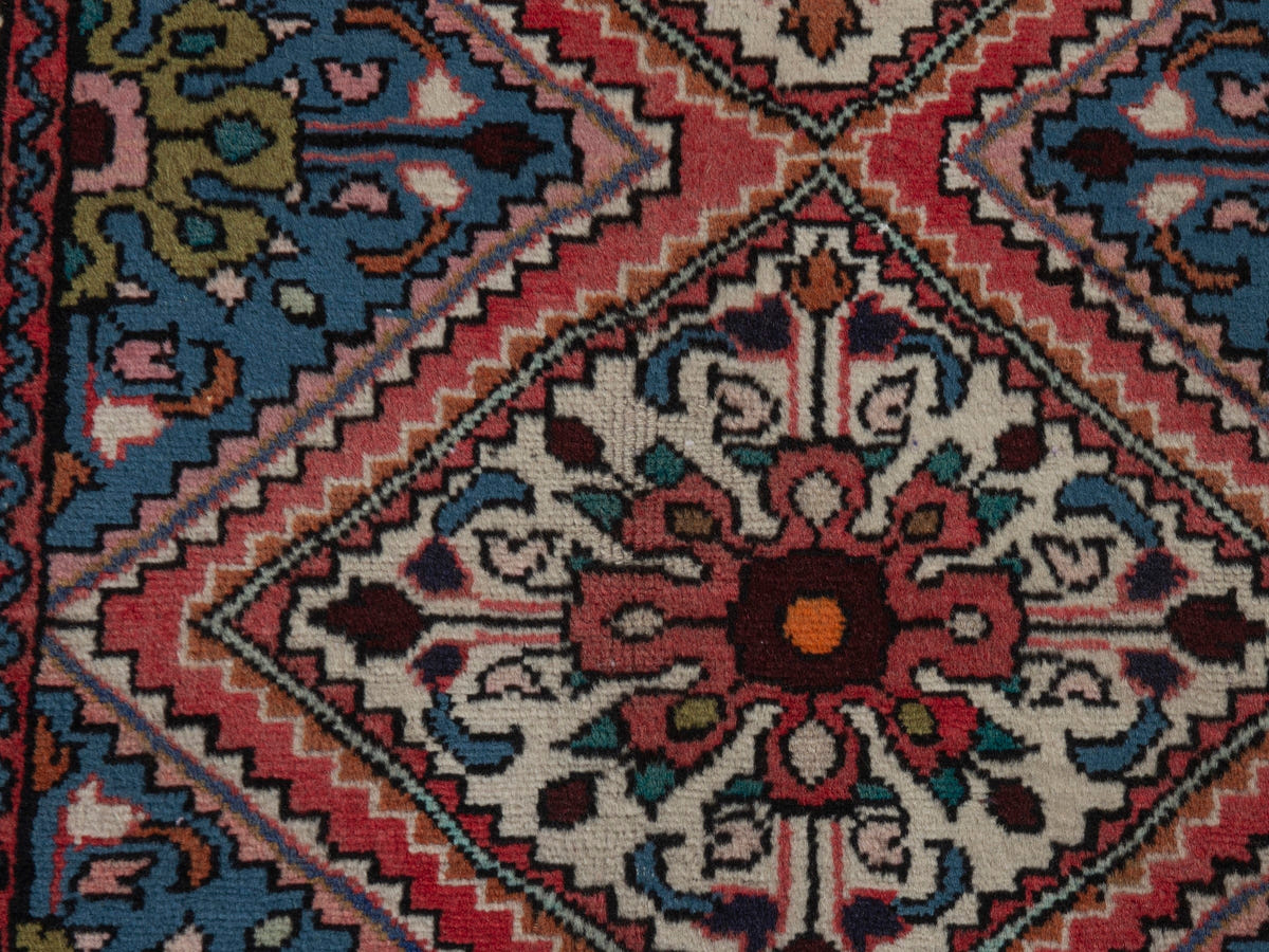 5743, Persian Hamadan Runner Rug