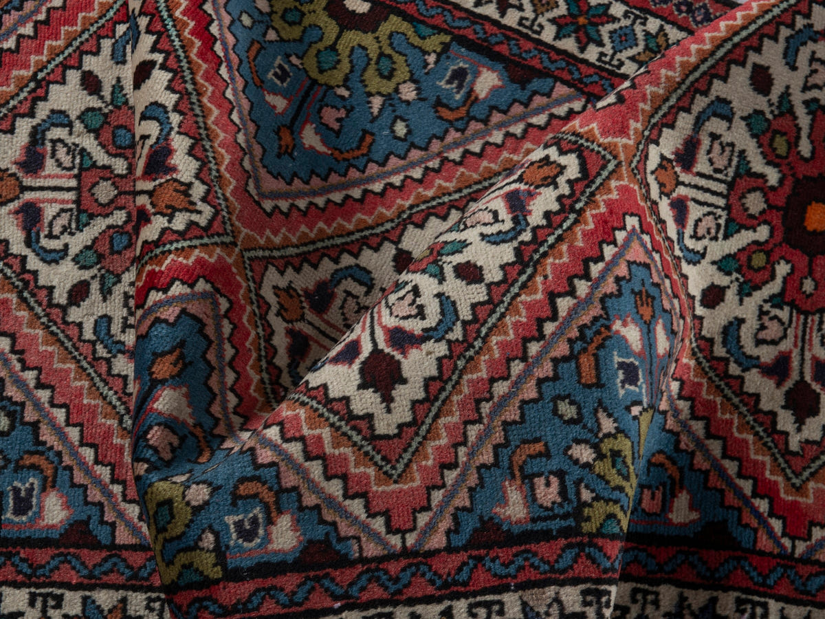 5743, Persian Hamadan Runner Rug