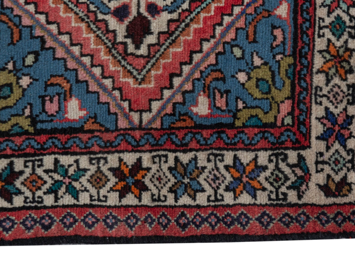 5743, Persian Hamadan Runner Rug