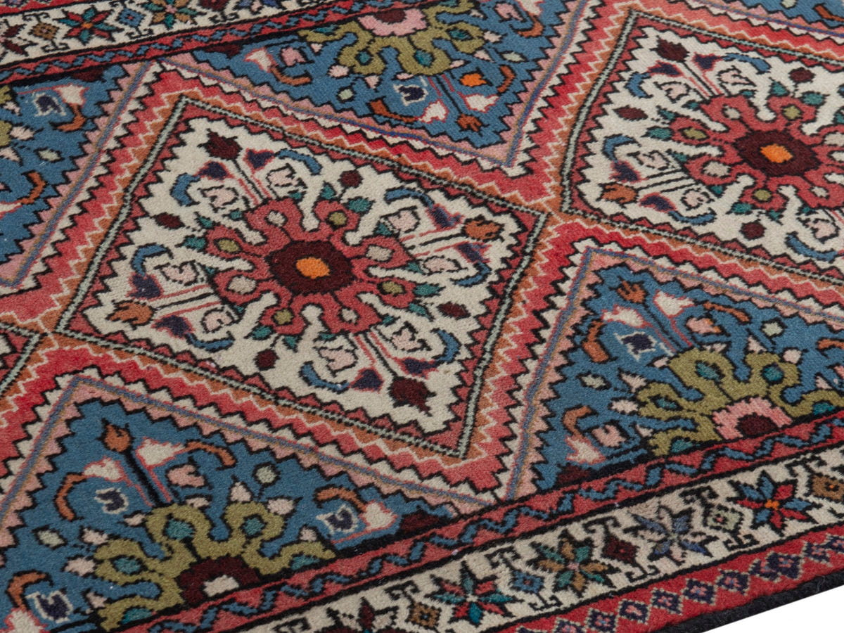 5743, Persian Hamadan Runner Rug